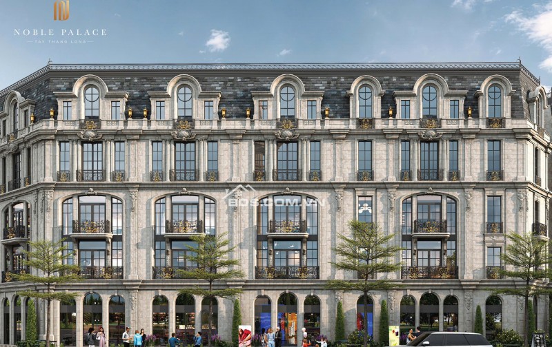 Noble Palace Tây Thăng Long 38,5 tỷ mặt đường Hoàng Quốc Việt kéo dài